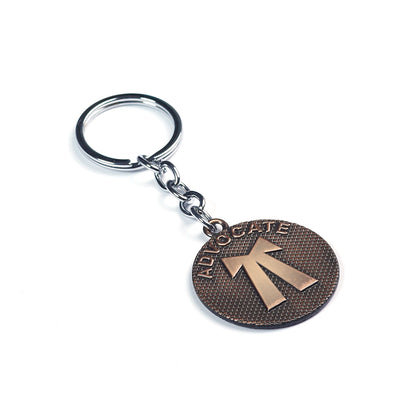 Lawyer Keychain | Metal | Customized  (LawKart.in)