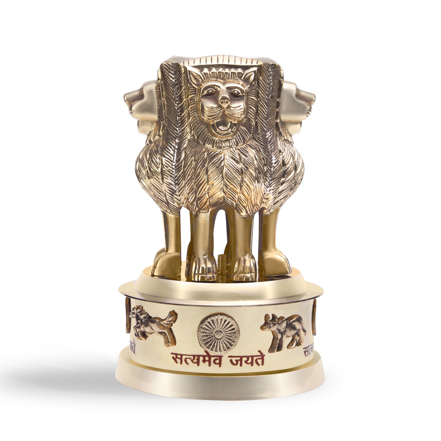 Buy Brass Ashoka Stambh / Decorative Showpiece for Home / Office Desk