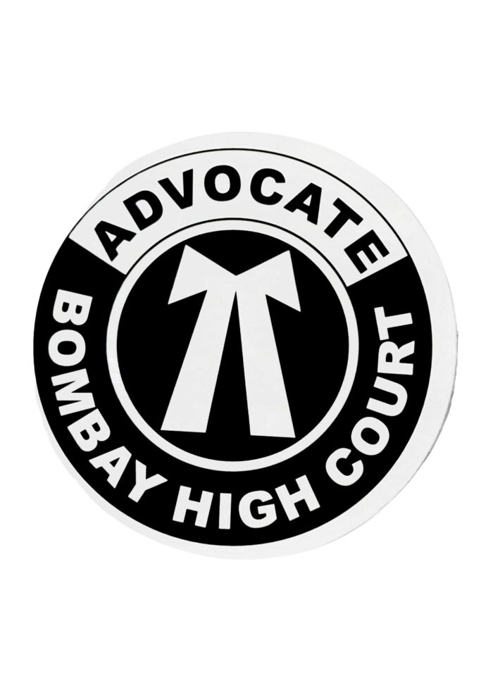 Advocate Sticker Bombay High Court Front Product Image 1
